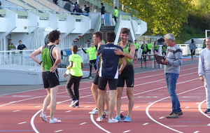 Arrivée du 1000m Cadets-> Master
Sacha et Alexis :-) 