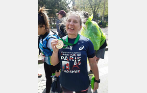 Karina finisher du marathon de Paris 2022 👏