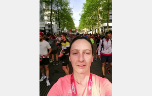 Marie qui a relevé le défi du semi-Marathon de Nantes 