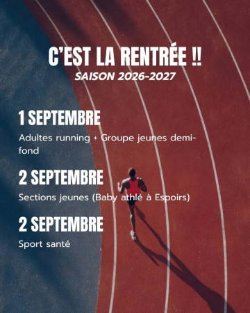 C'est la reprise !